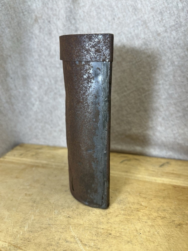 Vtg Metal Matchsafe W/cover
