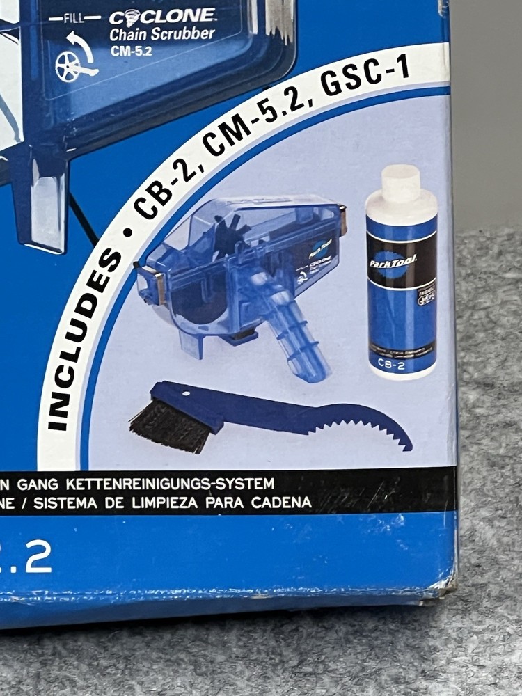 Park Tool CG-2.2 Chain Gang Chain Cleaning System missing handle