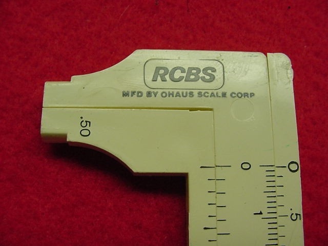 RCBS- Case Length Gauge w/Chart/Instructions- Nice !!