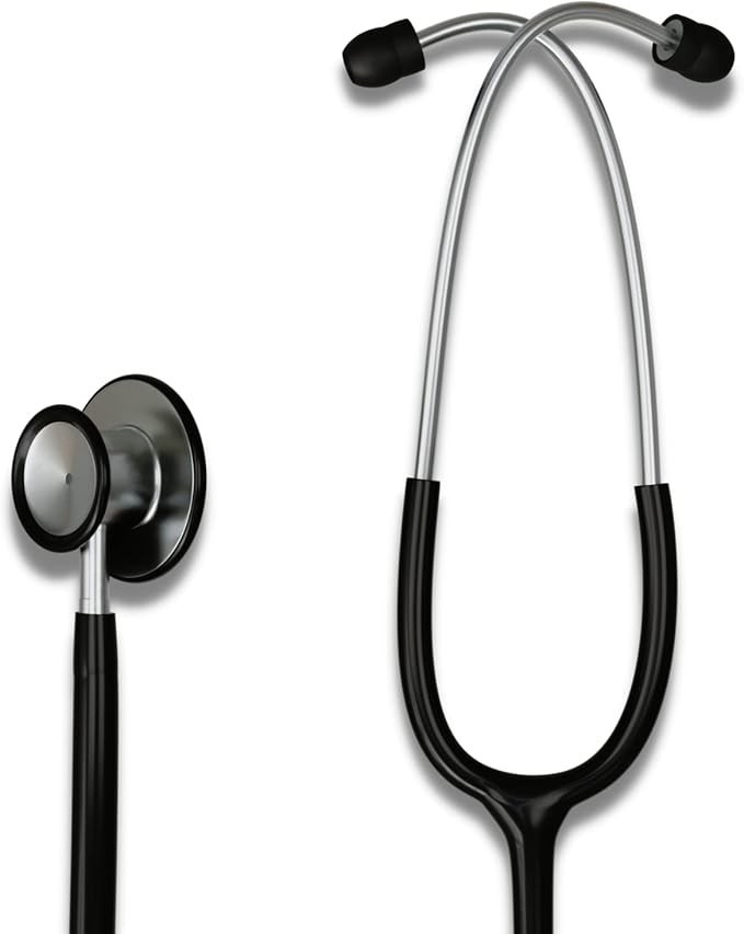 HCS Professional Stethoscope, HCS8026, Black, 22 inches long