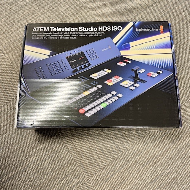 Blackmagic Design ATEM Television Studio HD8 ISO Live Production Switcher