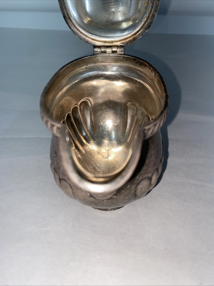 Vintage Reed & Barton Silver Plated Creamer: Mid-Century Art Deco Tableware