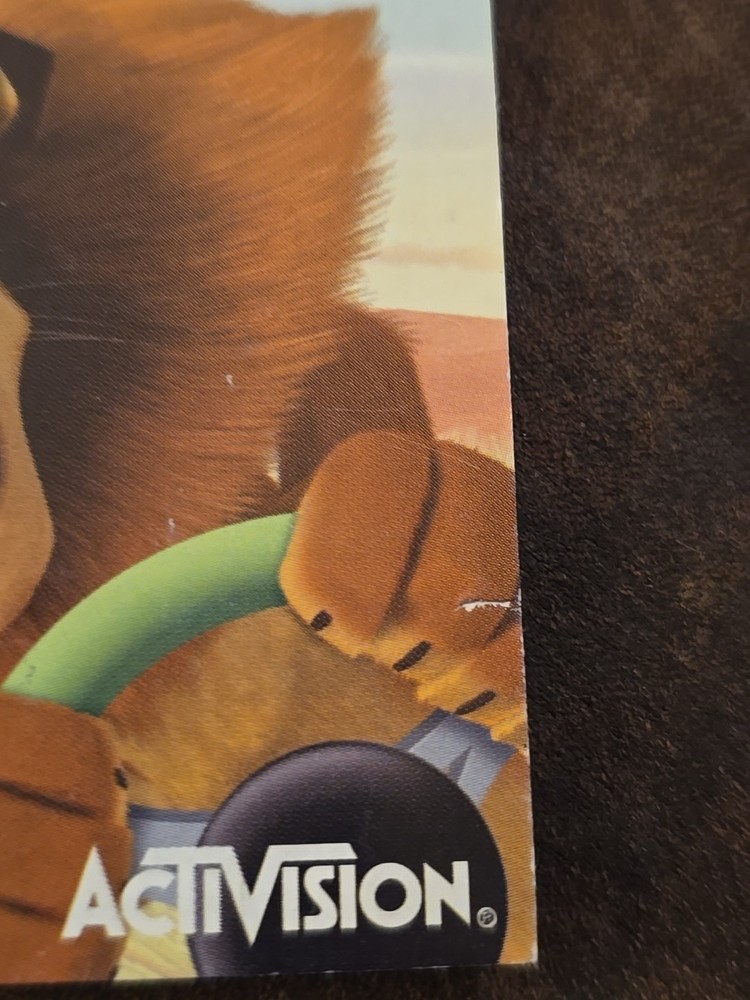 MANUAL ONLY- Nintendo DS Madagascar Kartz