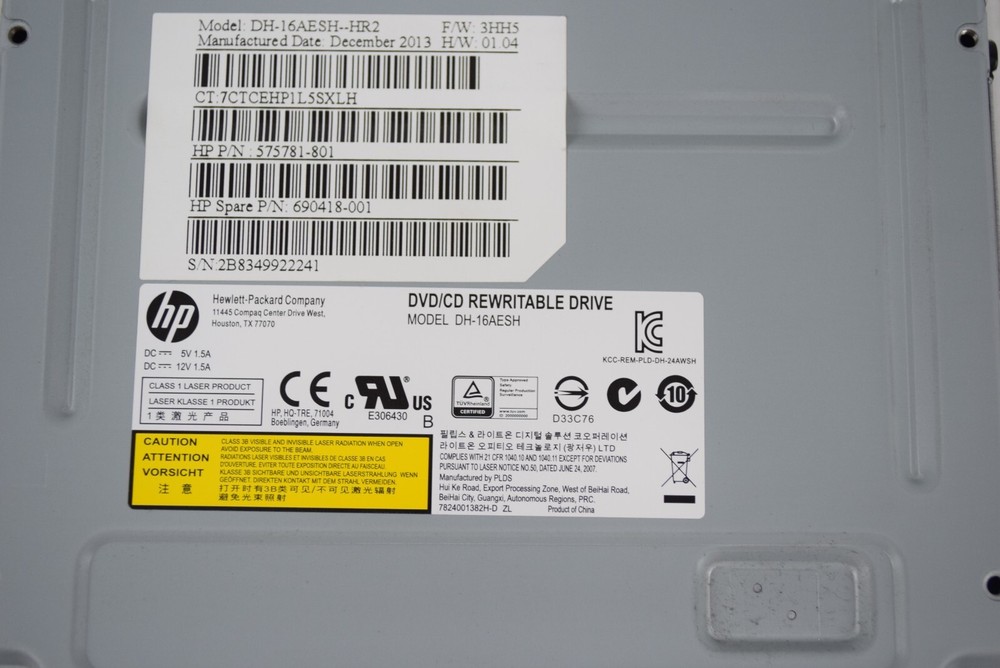 HP D-16ACSH DVD/CD Rewritable Drive SATA
