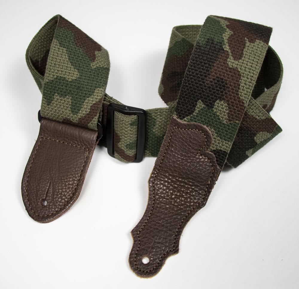 Franklin 2" Cotton Strap, Camo/Chocolate