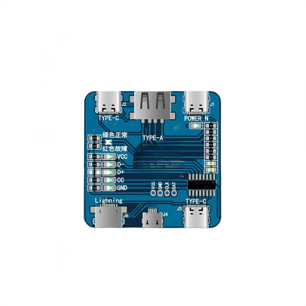 Compact USB Cable Inspector for Fast Charging and Data Transmission Testing