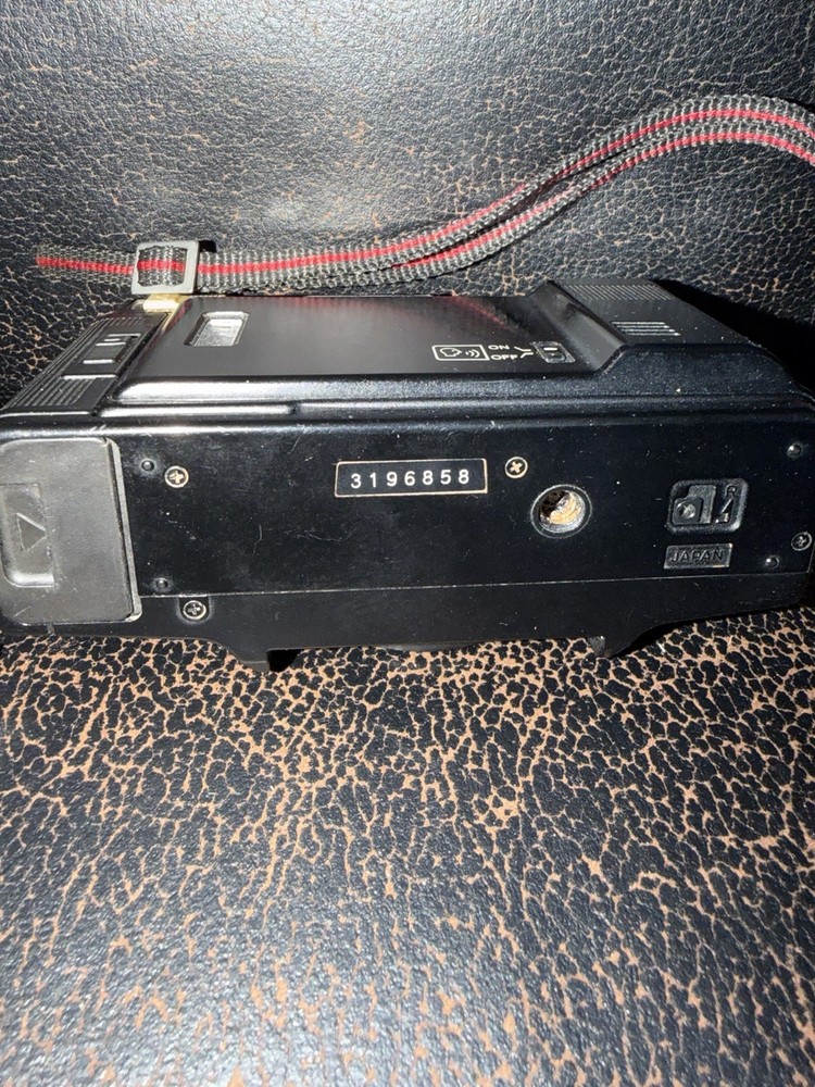 Vintage Minolta Camera Talker AF-Sv 35mm 1:2.8 - Flash Working Untested