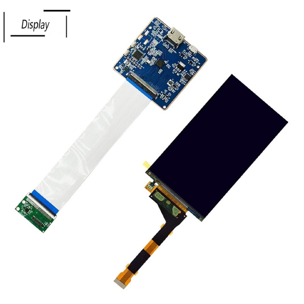 5.5" LCD Screen With Backlight+HDMI Driver Board For 3D Printer DIY Projector