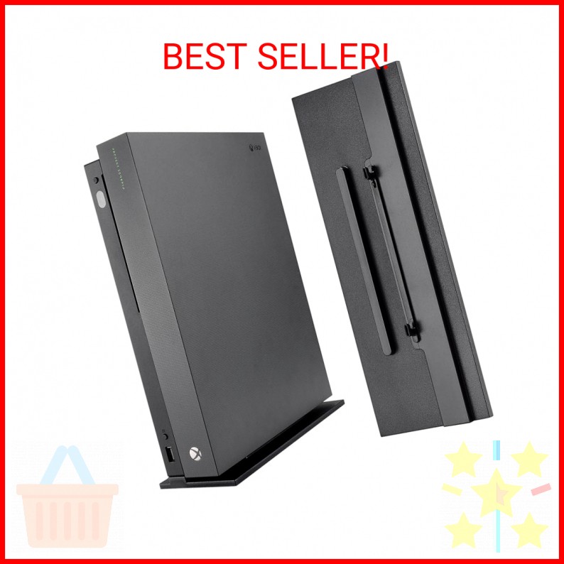 eXtremeRate Vertical Console Stand for Xbox One X - Black