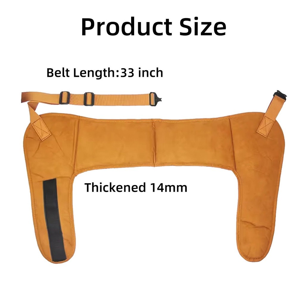 Adjustable Durable Construction Shoulder Pad for Shooting Recoil Field Shields