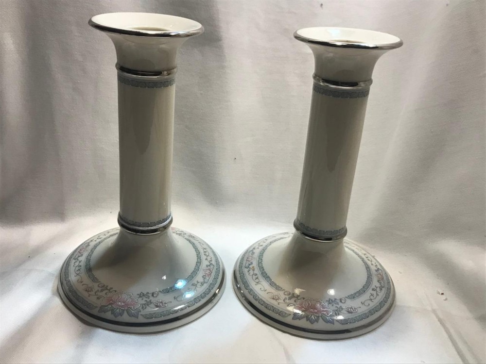 Lenox Charleston Candlestick Pair