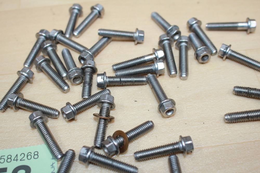 Triumph Daytona 600 Outer Engine Case Bolts Oem 2002 - 2005 28k