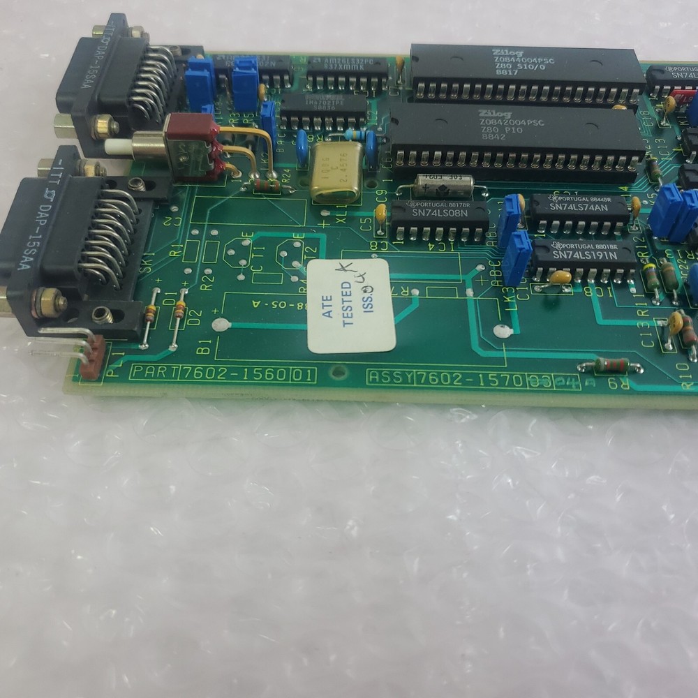 Presstech 7602-1560-01 7602-1570-04A Utilities Board