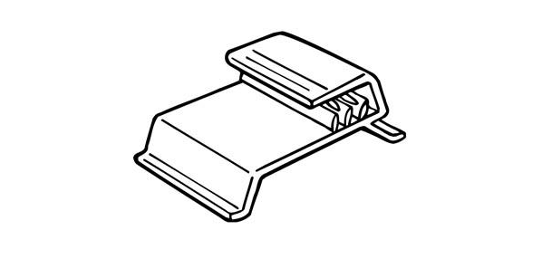 Gondola Channel Sign Holders - 20 pieces