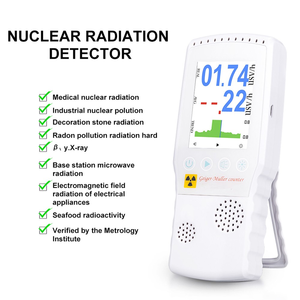 Compact Radiation Dosimeter and Geiger Counter
