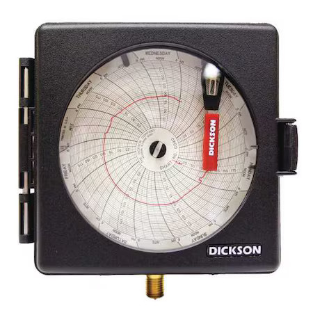 Dickson Pw470 Chart Recorder, 0 To 100 Psi