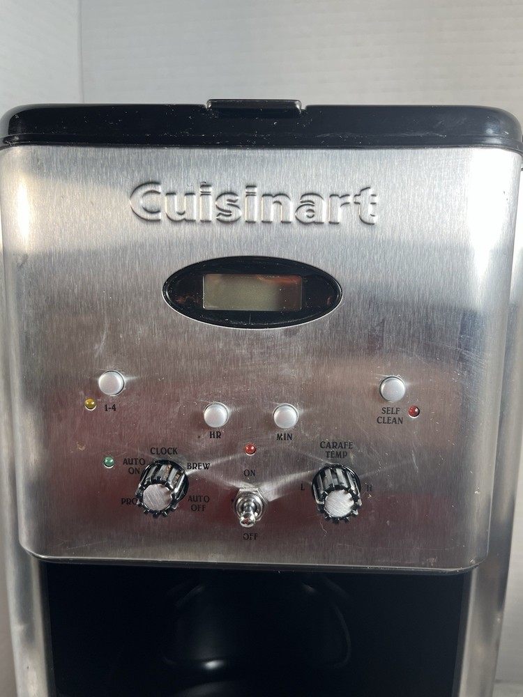 Cuisinart DCC-1200 Brew Central 12-Cup Programmable Coffee Maker Tested Works