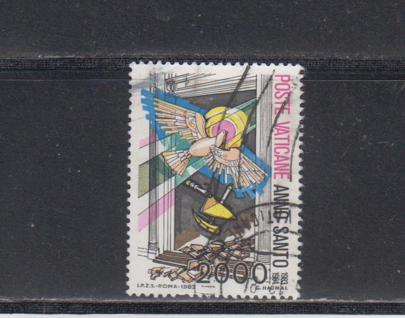 VATICAN :  1983 - USED  - SCOTT #  724