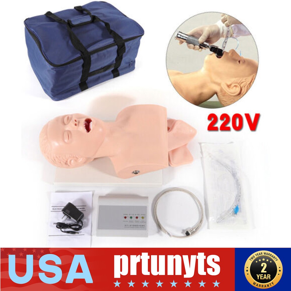 Simulator Airway Management Trainer Tool Model Intubation Manikin Study Teaching