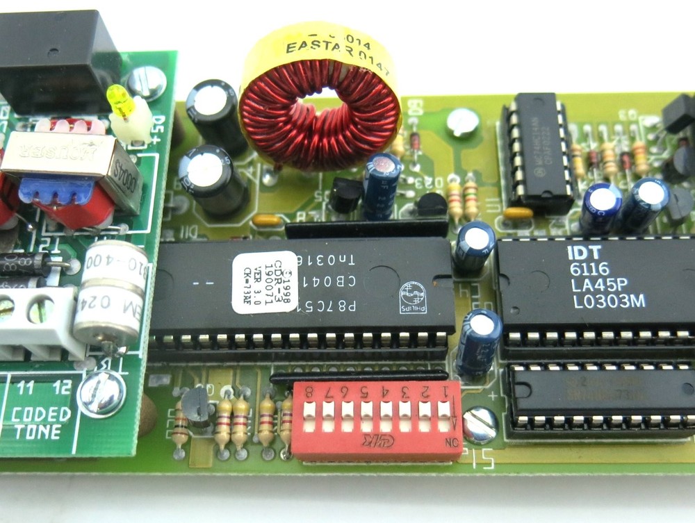 EST Edwards Mirtone CDR-3 Fire Alarm Bell Control Coder Module