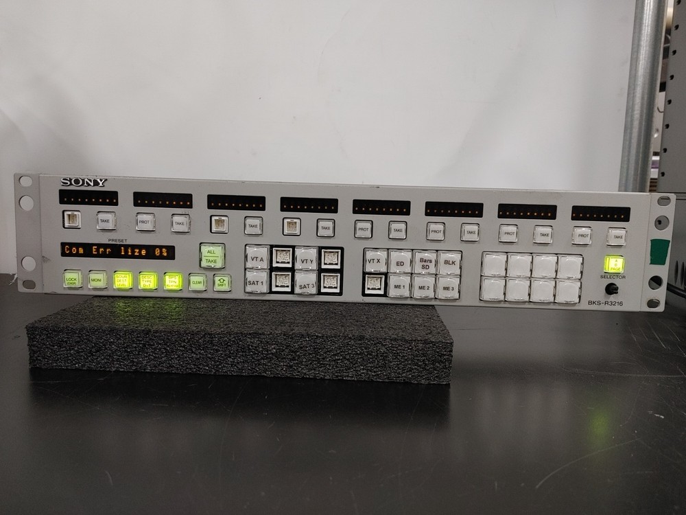 SONY BKS-R3216 Multi Bus Control Display Panel Unit