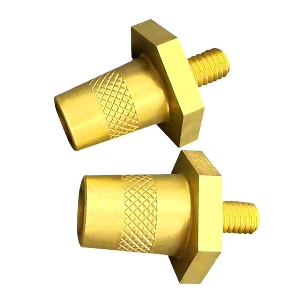 Conical Style Brass Battery Terminals for Vehicle Power System Upgrades