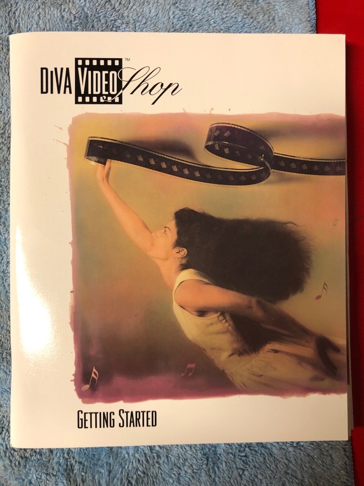 Vintage Macintosh Software: DiVa VideoShop 3-1/2" disks