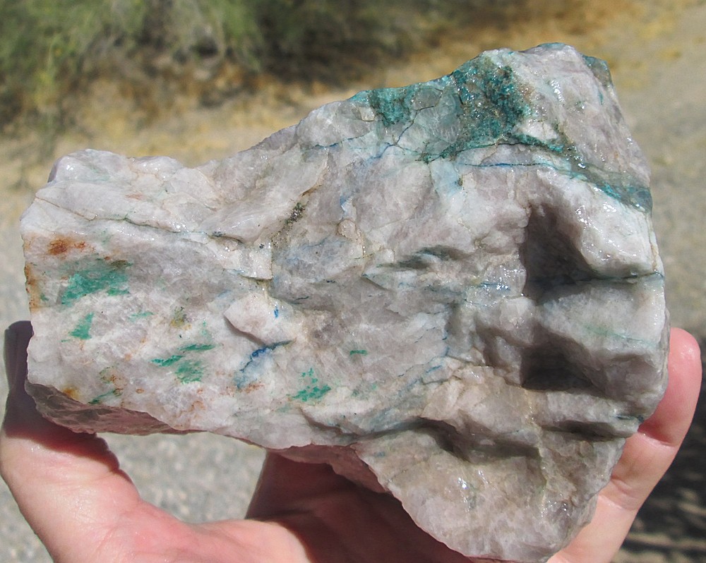 CHRYSOCOLLA ROUGH ~ 3 lbs 8 ozs