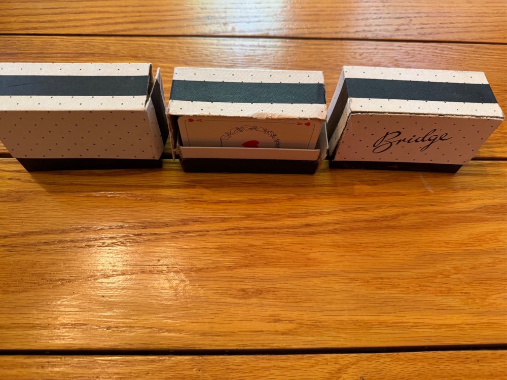 WWII GERMAN ORIGINAL PLAYING CARDS BRIDGE SETS