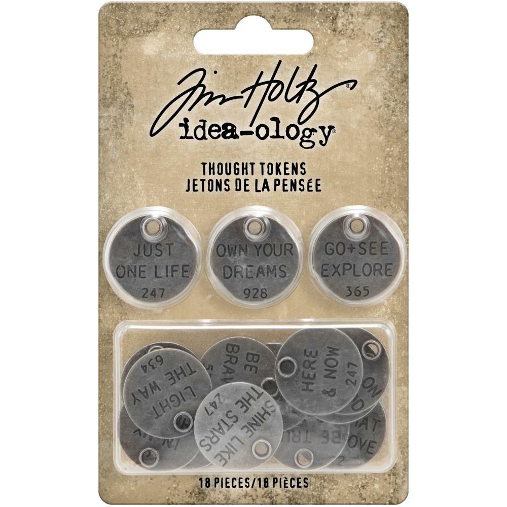 Tim Holtz ~ THOUGHT TOKENS ~ Idea-ology