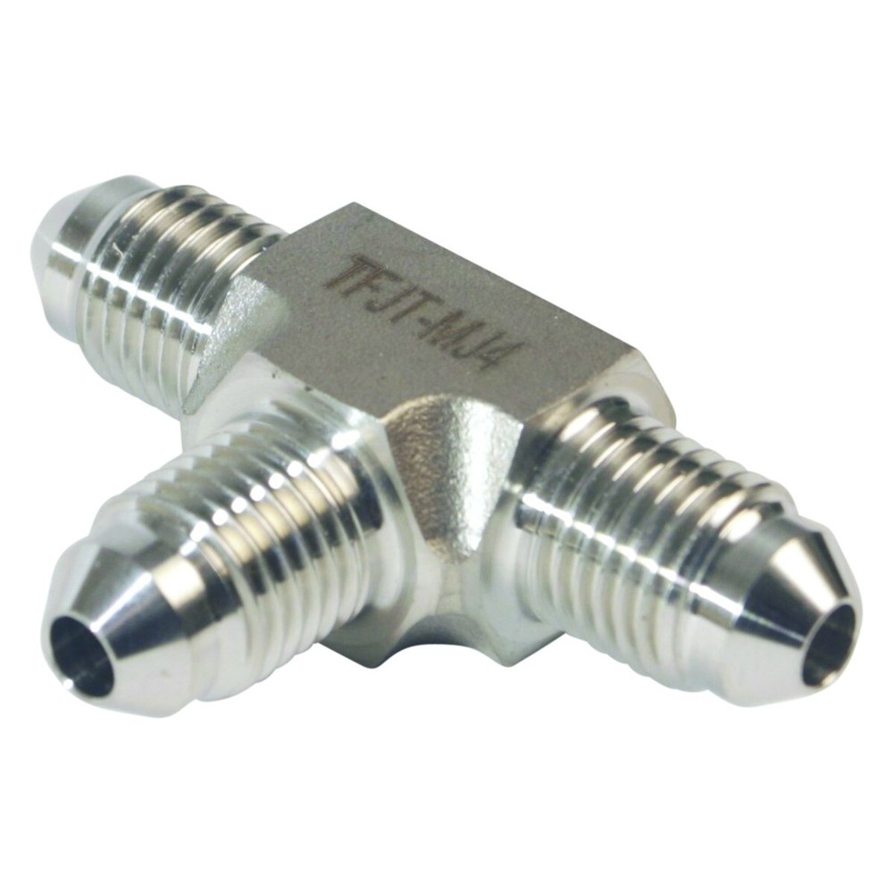 Threaded JIC Tee | MJIC 1/4 inch - SS316 (5 Pack)