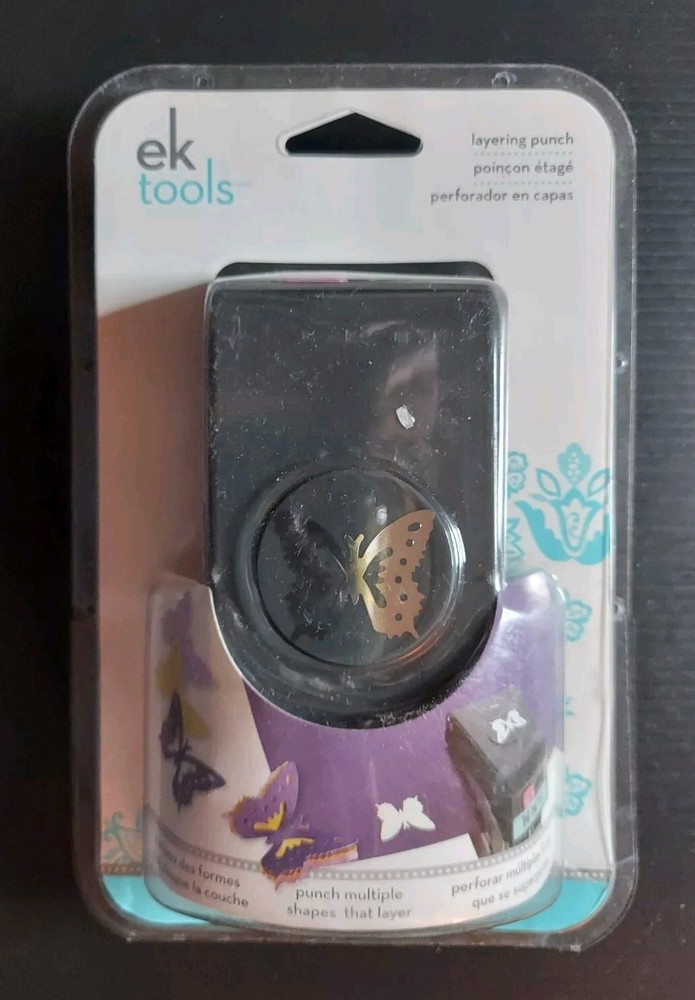 ek Tools Layering Punch Butterfly shapes that layer   New