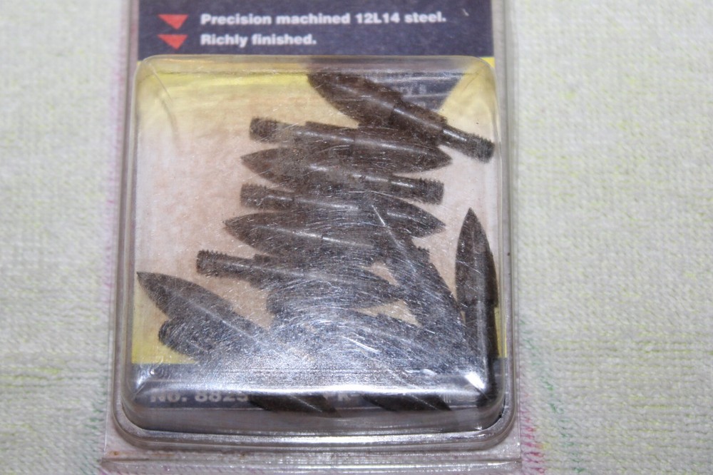 NOS 1 DZ 90 Grain Saunders BULLET Points Arrow Tips 9/32