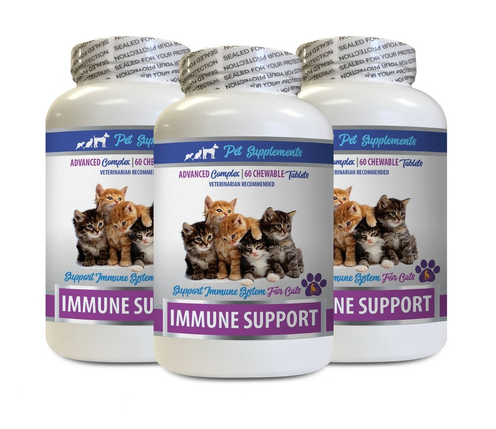 cat immune system boost - CAT IMMUNE SUPPORT - BOOSTER 3B- milk thistle for cat