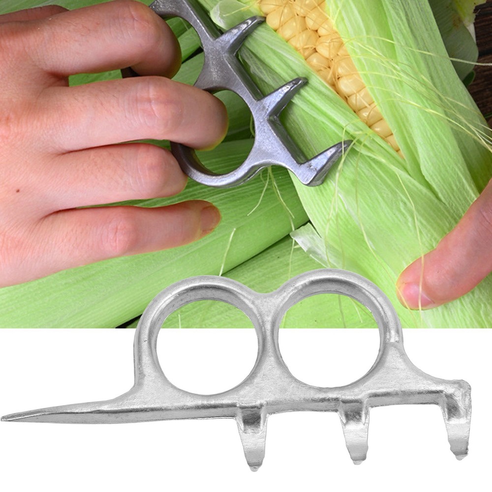 Corn Peeler Aluminum Alloy Corn Quick Corn Cutter Tool Husker High Hardness Corn