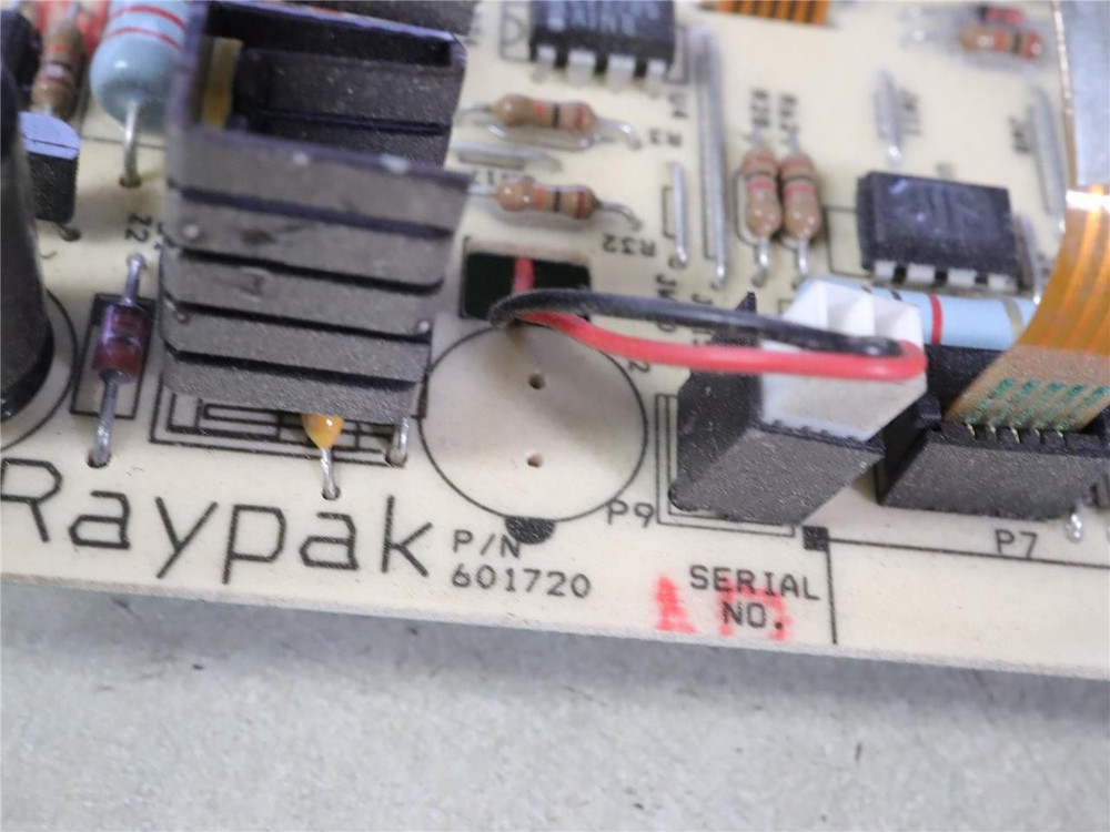 Raypak 1134-400 Pool Spa Temp Control Display Circuit Board 601720 1134-83-401A