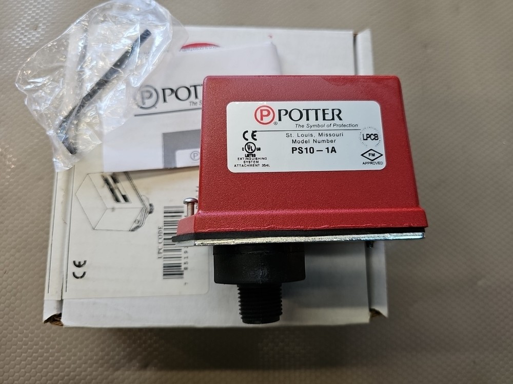 POTTER PS10-1A Pressure Type Waterflow Switch