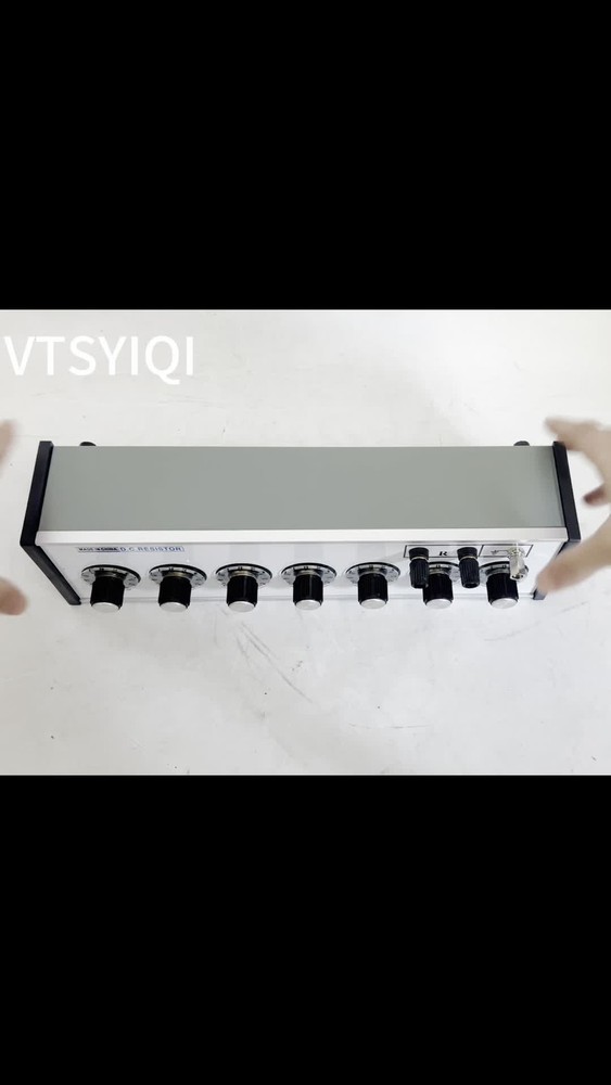 Lab DC Resistor 7 Dials DC Resistor Box with Accuracy 0.1% Mini Step Value 0.1Ω
