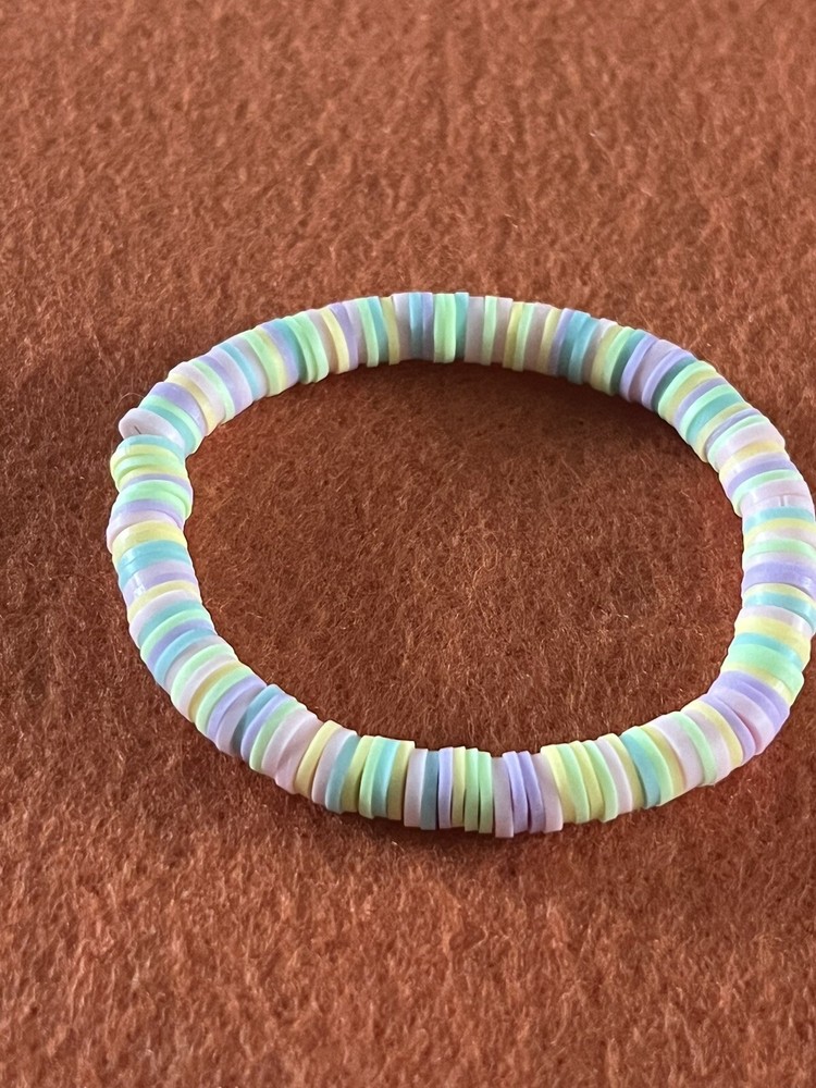 Handmade Clay Bead Bracelets