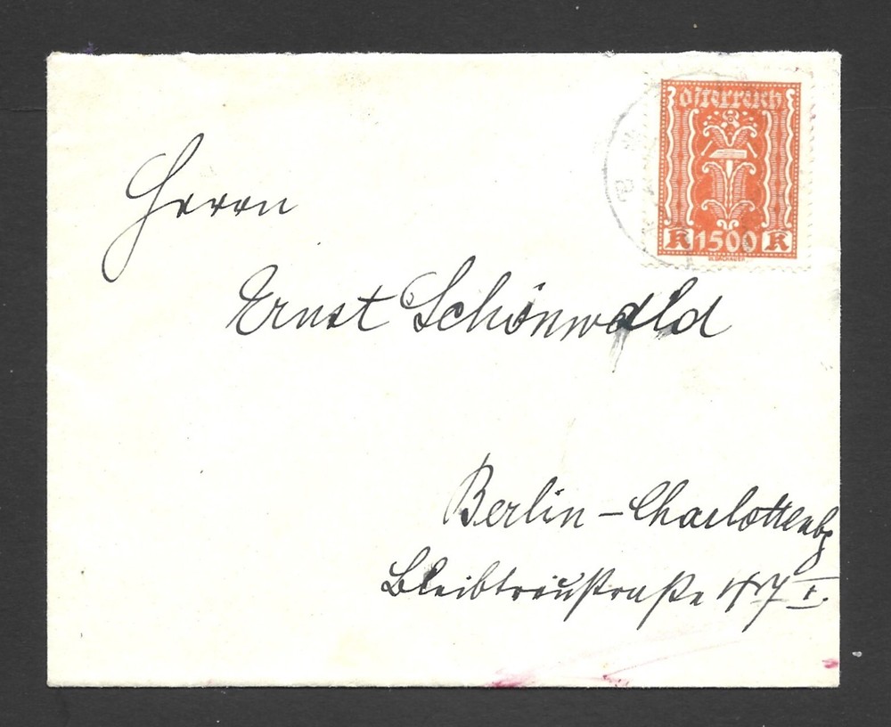 Austria early cover. ref A267