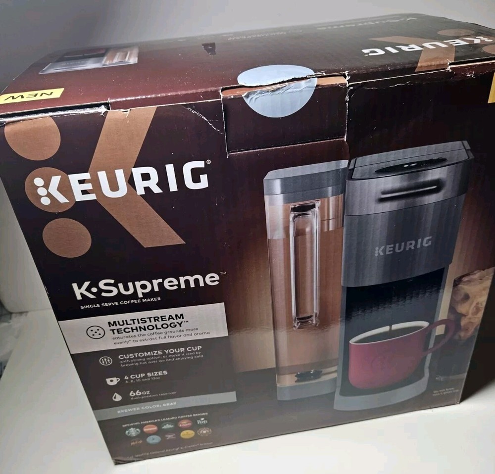 Keurig K Supreme Single Serve K-Cup Coffee Maker + MINDREADER POD DRAWER