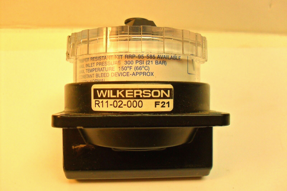 WILKERSON R11-02-000 Pressure Reference Indicating Dial Face