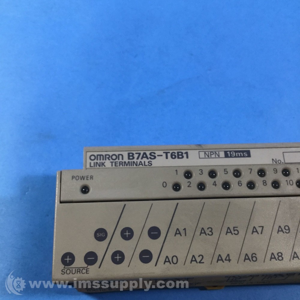 Omron B7AS-T6B1 Terminal Block FNOB