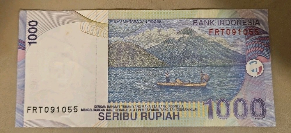 2009 Indonesia 1000 Rupiah Note