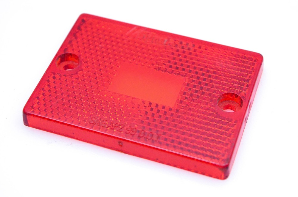 Signal-Stat 1570 Red Rectangle Reflector NOS