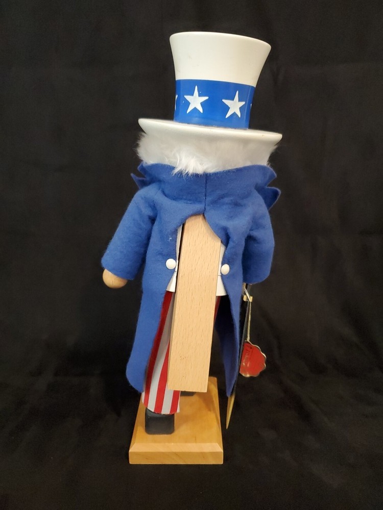 Nutcracker Full Size Uncle Sam w/ Sword - Made West Germany Fireworks Festivals