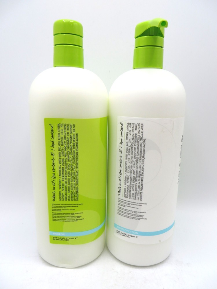 DEVACURL NO POO ORIGINAL CLEANSER / ONE CONDITION 32 OZ Duo!