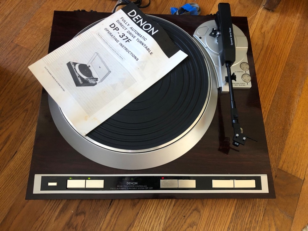Denon DP-37F Turntable Spinning too fast