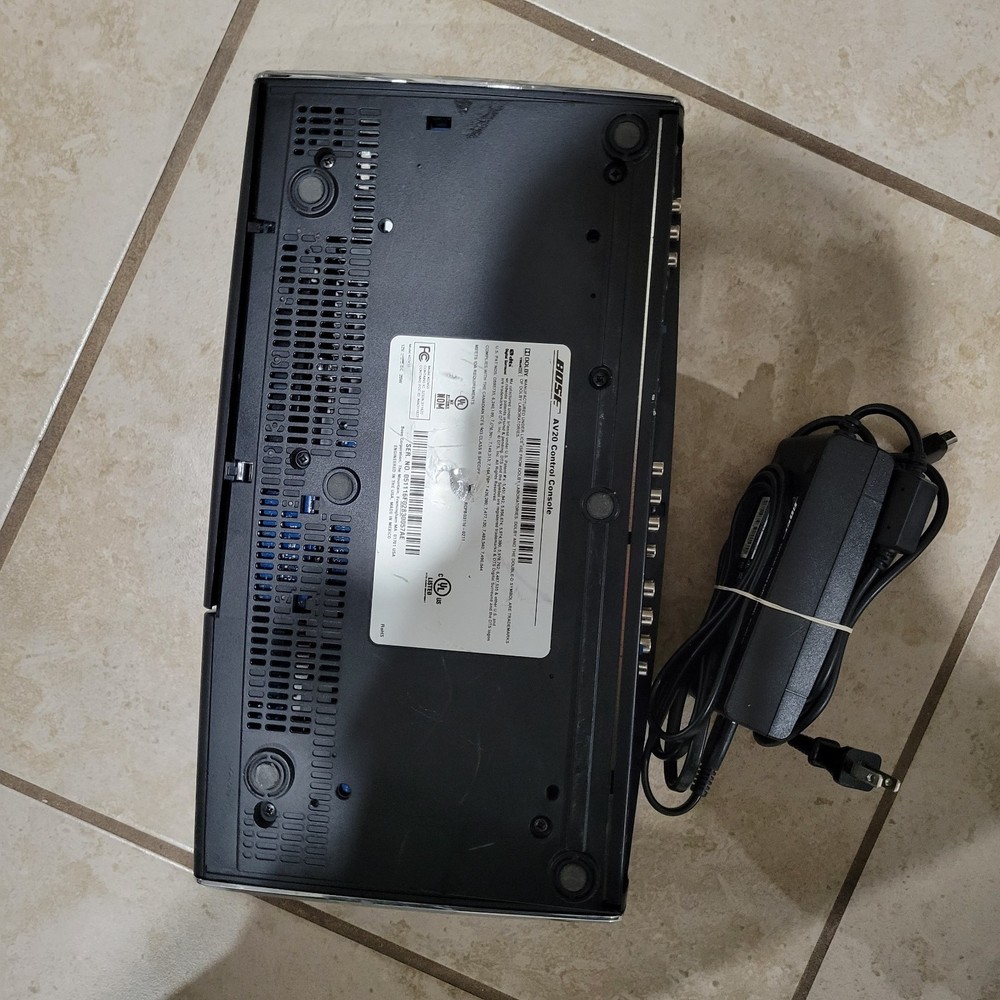 Bose AV20 Control Console W/ Power Supply, No Remote- Works