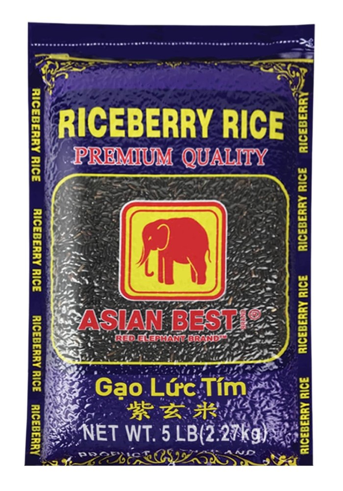 Asian Riceberry Rice, 5 Lb